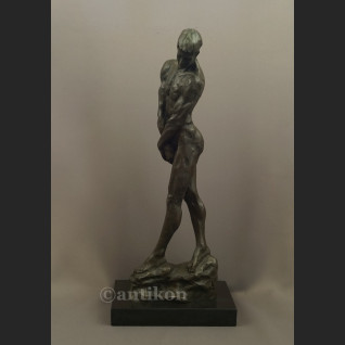 Rzeźba z brązu Adam piękny duży posąg A. Rodin Rzeźba z brązu Adam piękny duży posąg A. Rodin