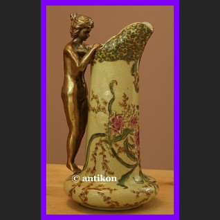 CUDNY PORCELANOWY DZBANEK Z FIG. KOBIETY SECESJA CUDNY PORCELANOWY DZBANEK Z FIG. KOBIETY SECESJA