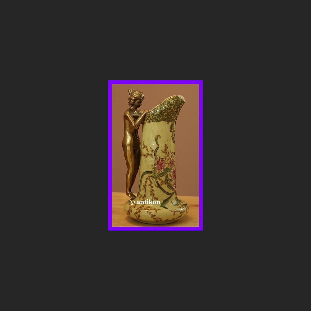 CUDNY PORCELANOWY DZBANEK Z FIG. KOBIETY SECESJA CUDNY PORCELANOWY DZBANEK Z FIG. KOBIETY SECESJA