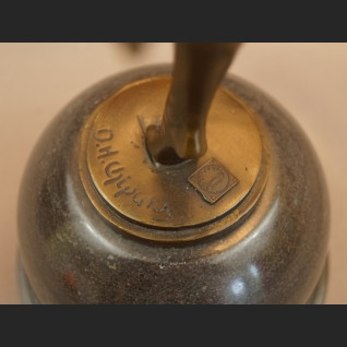 Posąg  z brązu tancerka Art Deco francuska rzeźba 