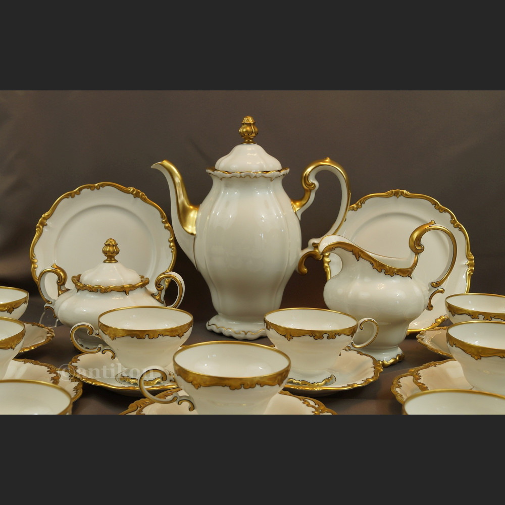 Serwis Rosenthal Pompadour 12 osobowy cudowna porcelana