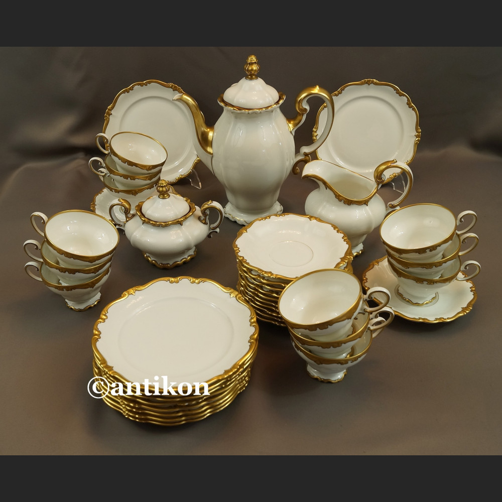 Serwis Rosenthal Pompadour 12 osobowy cudowna porcelana