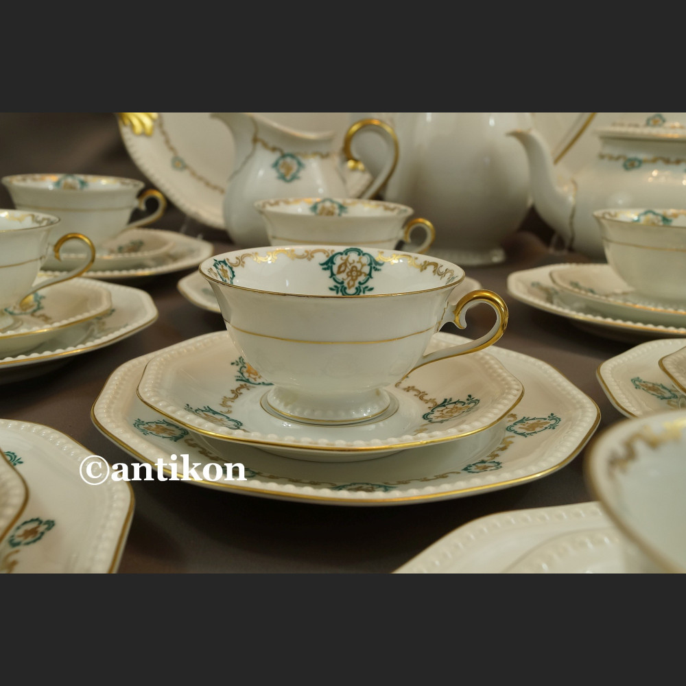 Serwis Rosenthal do kawy herbaty dla 12 osób z 1918 roku Serwis Rosenthal do kawy herbaty dla 12 osób z 1918 roku