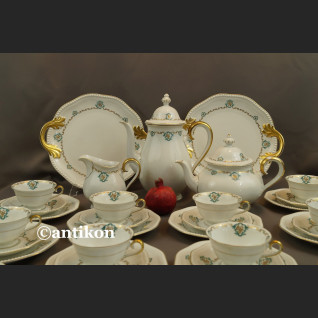 Serwis Rosenthal do kawy herbaty dla 12 osób z 1918 roku Serwis Rosenthal do kawy herbaty dla 12 osób z 1918 roku