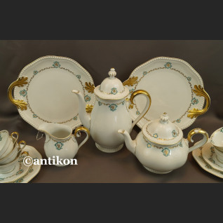 Serwis Rosenthal do kawy herbaty dla 12 osób z 1918 roku Serwis Rosenthal do kawy herbaty dla 12 osób z 1918 roku