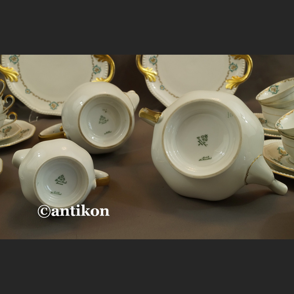 Serwis Rosenthal do kawy herbaty dla 12 osób z 1918 roku Serwis Rosenthal do kawy herbaty dla 12 osób z 1918 roku