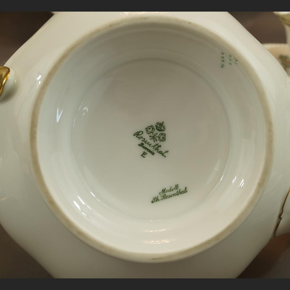 Serwis Rosenthal do kawy herbaty dla 12 osób z 1918 roku Serwis Rosenthal do kawy herbaty dla 12 osób z 1918 roku