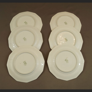 Talerze z owocami Rosenthal Maria 6 szt Talerze z owocami Rosenthal Maria 6 szt