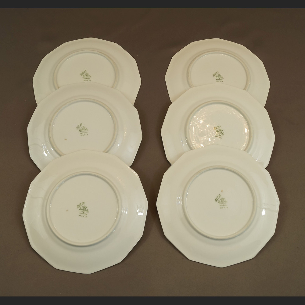 Talerze z owocami Rosenthal Maria 6 szt Talerze z owocami Rosenthal Maria 6 szt
