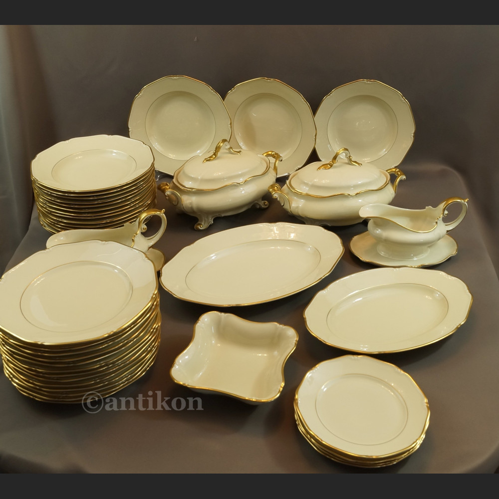 Serwis Ivory Thomas Rosenthal obiadowy na 12 os Serwis Ivory Thomas Rosenthal obiadowy na 12 os