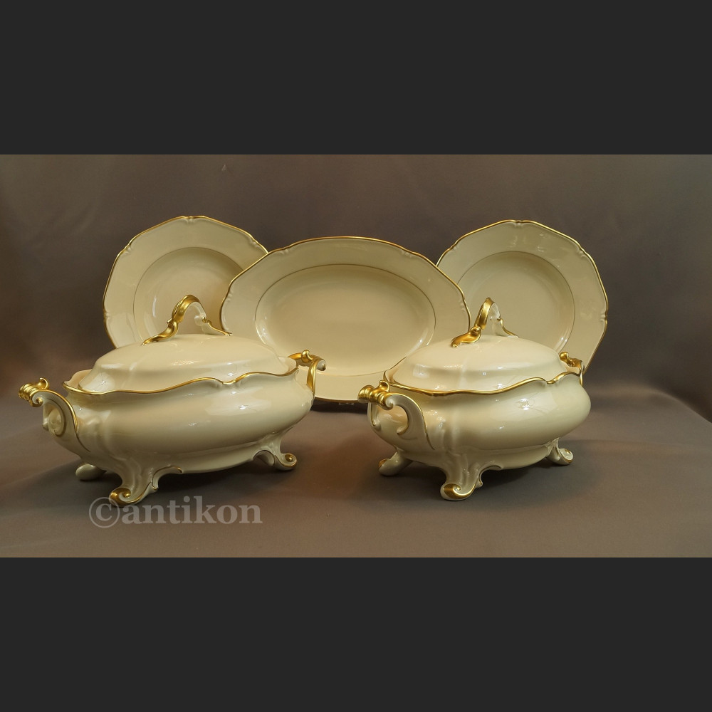 Serwis Ivory Thomas Rosenthal obiadowy na 12 os Serwis Ivory Thomas Rosenthal obiadowy na 12 os