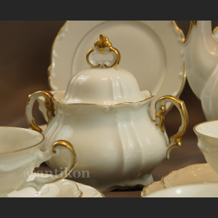 Serwis 12 osobowy Hertel Jacob kawowy z 1930r Serwis 12 osobowy Hertel Jacob kawowy z 1930r