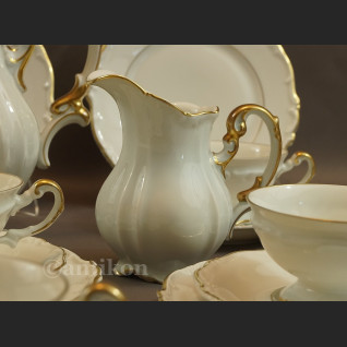 Serwis 12 osobowy Hertel Jacob kawowy z 1930r Serwis 12 osobowy Hertel Jacob kawowy z 1930r