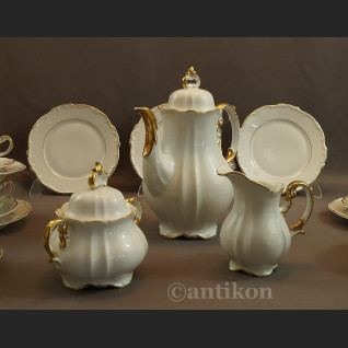 Serwis 12 osobowy Hertel Jacob kawowy z 1930r Serwis 12 osobowy Hertel Jacob kawowy z 1930r