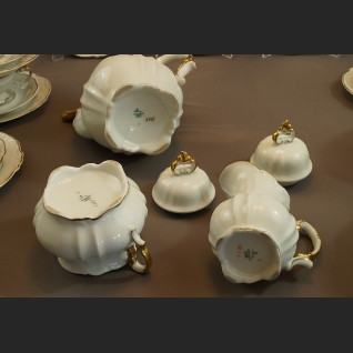 Serwis 12 osobowy Hertel Jacob kawowy z 1930r Serwis 12 osobowy Hertel Jacob kawowy z 1930r