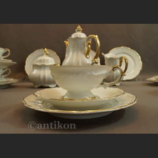 Serwis 12 osobowy Hertel Jacob kawowy z 1930r Serwis 12 osobowy Hertel Jacob kawowy z 1930r