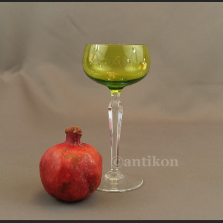 Kieliszki Val Saint Lambert art deco  kryształowe  Kieliszki Val Saint Lambert art deco  kryształowe