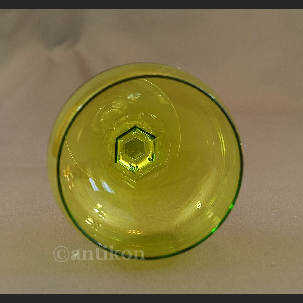 Kieliszki Val Saint Lambert art deco  kryształowe  Kieliszki Val Saint Lambert art deco  kryształowe