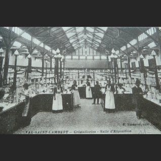 Kieliszki Val Saint Lambert art deco  kryształowe  Kieliszki Val Saint Lambert art deco  kryształowe