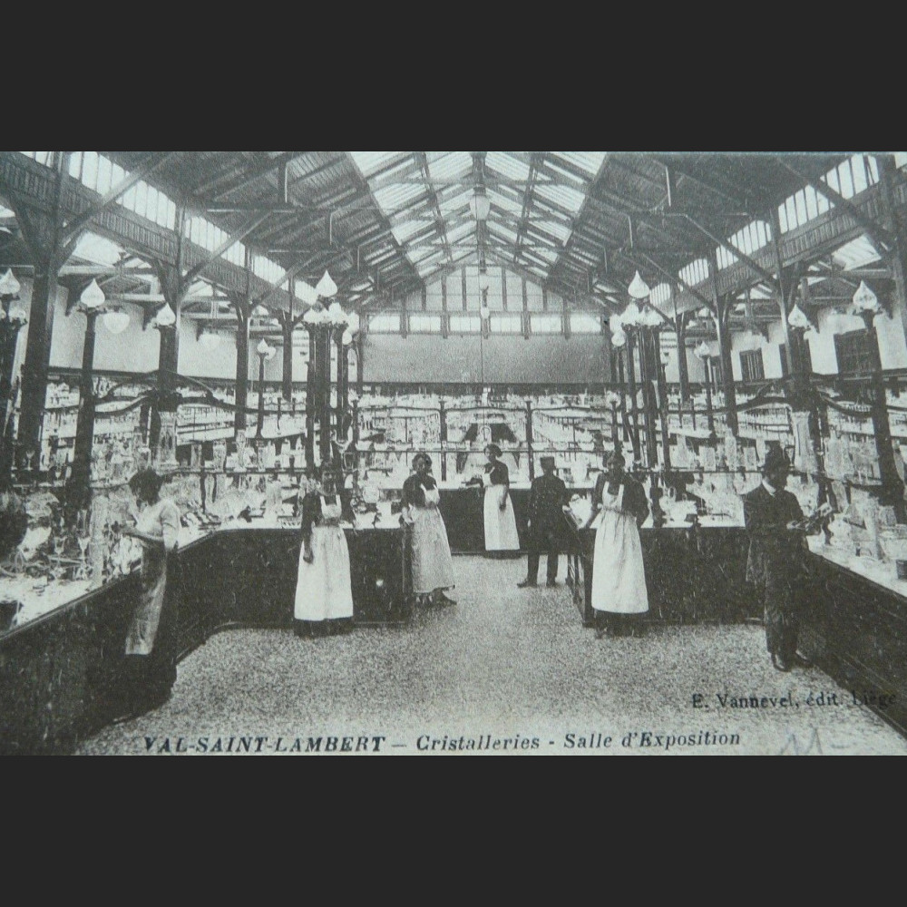 Kieliszki Val Saint Lambert art deco  kryształowe  Kieliszki Val Saint Lambert art deco  kryształowe