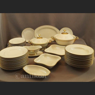 Serwis obiadowy art deco Hutschenreuther gr. Rosenthal na 12 osób  Serwis obiadowy art deco Hutschenreuther gr. Rosenthal na 12 osób