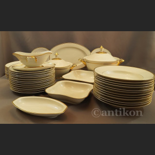 Serwis obiadowy art deco Hutschenreuther gr. Rosenthal na 12 osób  Serwis obiadowy art deco Hutschenreuther gr. Rosenthal na 12 osób