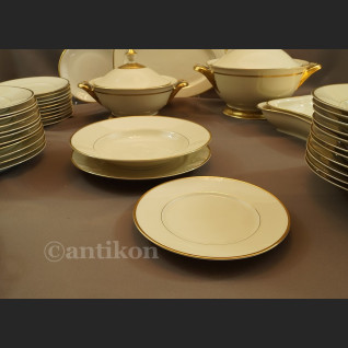 Serwis obiadowy art deco Hutschenreuther gr. Rosenthal na 12 osób  Serwis obiadowy art deco Hutschenreuther gr. Rosenthal na 12 osób