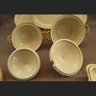 Serwis obiadowy art deco Hutschenreuther gr. Rosenthal na 12 osób  Serwis obiadowy art deco Hutschenreuther gr. Rosenthal na 12 osób