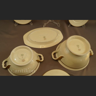 Serwis obiadowy art deco Hutschenreuther gr. Rosenthal na 12 osób  Serwis obiadowy art deco Hutschenreuther gr. Rosenthal na 12 osób