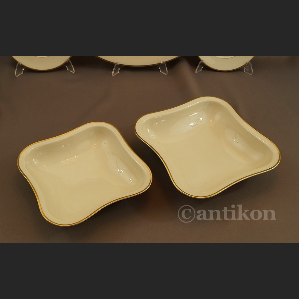 Serwis obiadowy art deco Hutschenreuther gr. Rosenthal na 12 osób  Serwis obiadowy art deco Hutschenreuther gr. Rosenthal na 12 osób