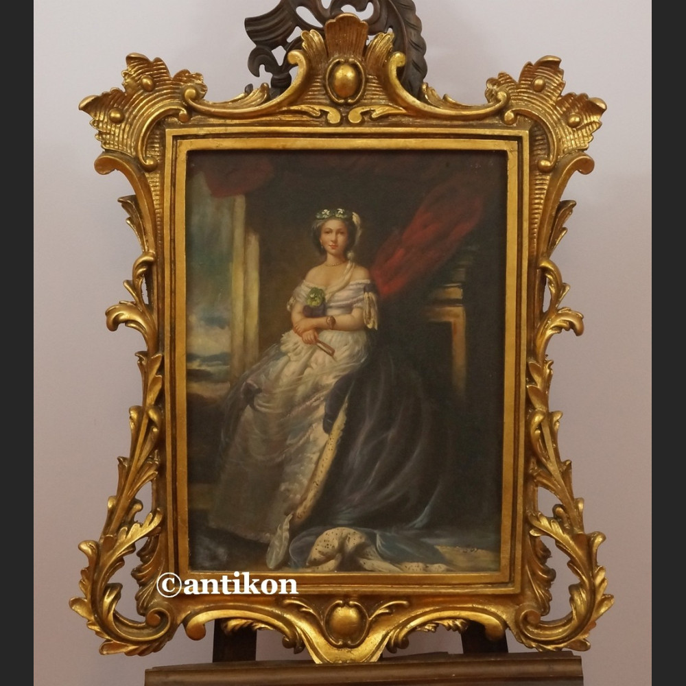 Obraz olejny Portret rokokowej  damy 