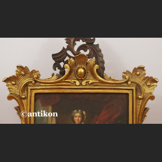 Obraz olejny Portret rokokowej  damy 