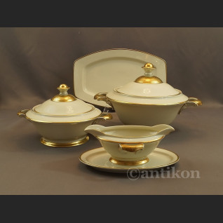 Art deco serwis obiadowy Hutschenreuther gr. Rosenthal dla 6 osób Art deco serwis obiadowy Hutschenreuther gr. Rosenthal dla 6 osób