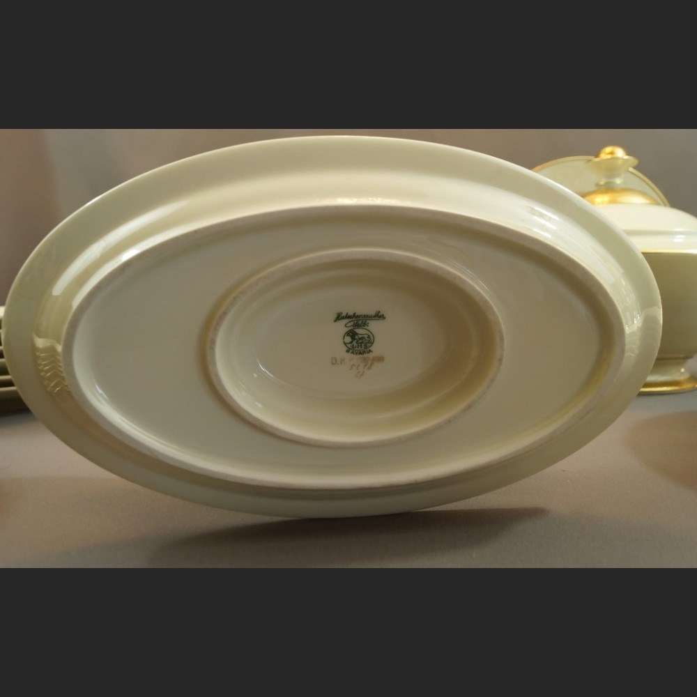 Art deco serwis obiadowy Hutschenreuther gr. Rosenthal dla 6 osób Art deco serwis obiadowy Hutschenreuther gr. Rosenthal dla 6 osób