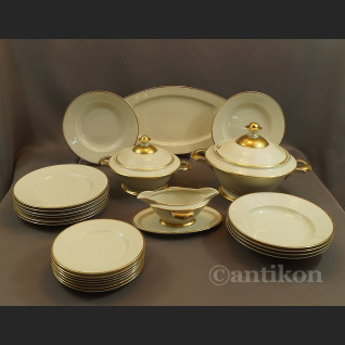 Art deco serwis obiadowy Hutschenreuther gr. Rosenthal dla 6 osób Art deco serwis obiadowy Hutschenreuther gr. Rosenthal dla 6 osób