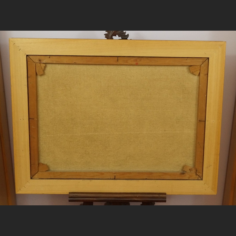 Obraz kwiaty Maki w prostej drewnianej ramie Obraz kwiaty Maki w prostej drewnianej ramie