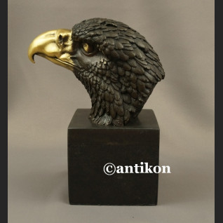Rzeźba Orzeł piękny brąz na prezent 