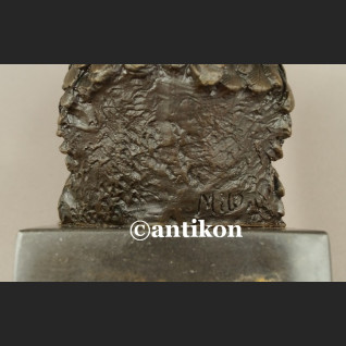 Rzeźba Orzeł piękny brąz na prezent 