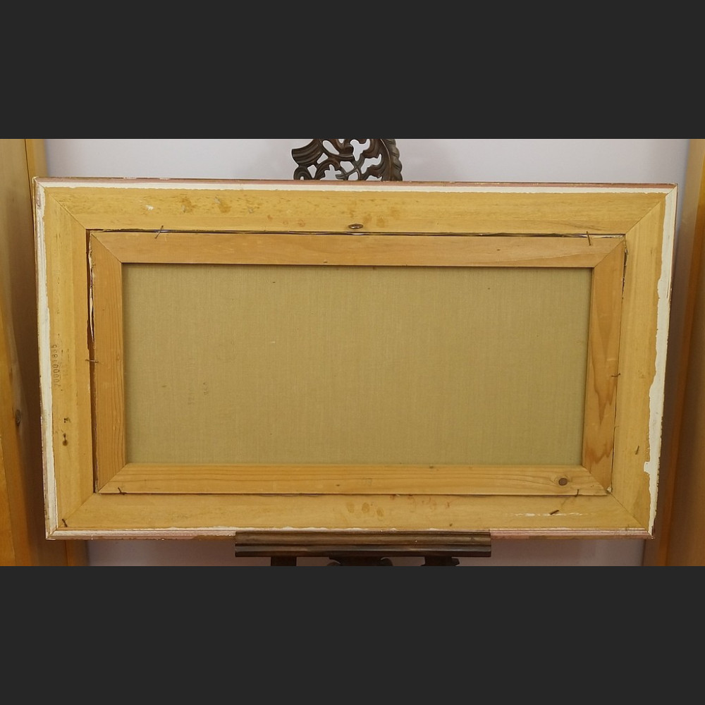 Pejzaż wiejski obraz olejny sielanka na wsi 