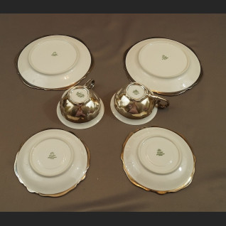 Filiżanka Rosenthal posrebrzana zestaw śniadaniowy 