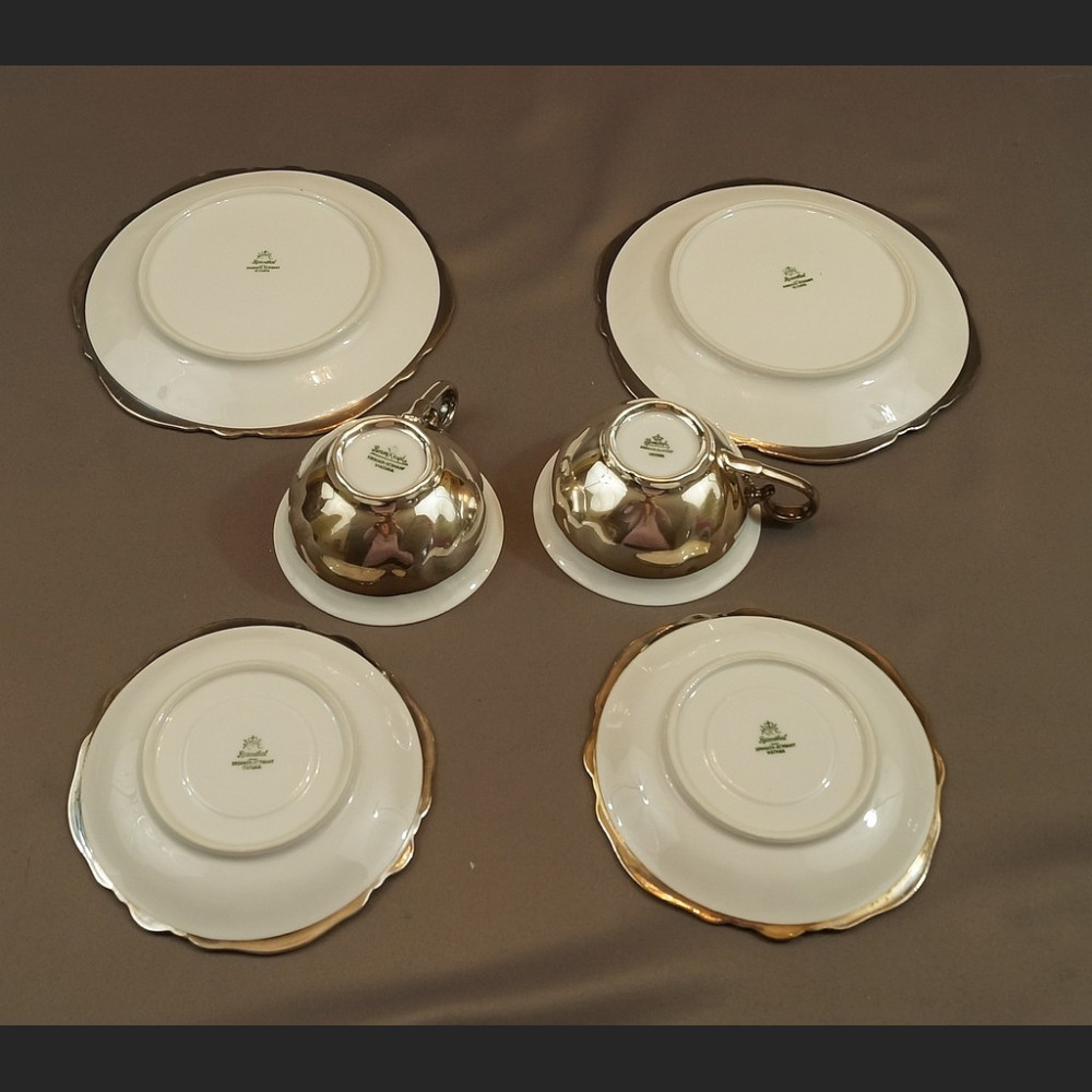 Filiżanka Rosenthal posrebrzana zestaw śniadaniowy 