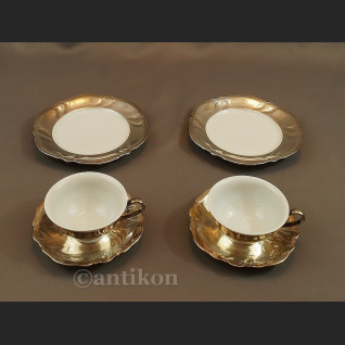 Filiżanka Rosenthal posrebrzana zestaw śniadaniowy 