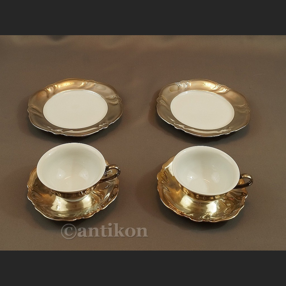 Filiżanka Rosenthal posrebrzana zestaw śniadaniowy 