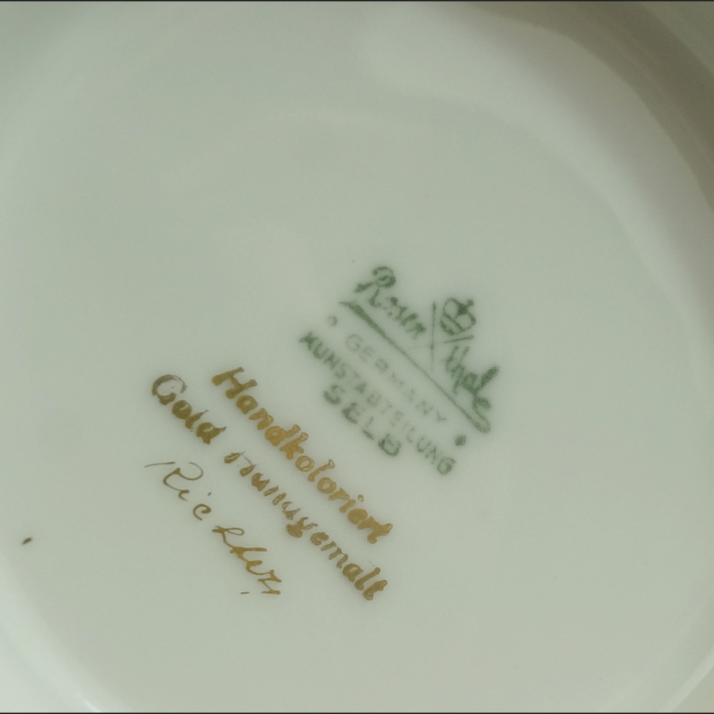 Wazon Rosenthal duży ręcznie malowany kwiaty Wazon Rosenthal duży ręcznie malowany kwiaty