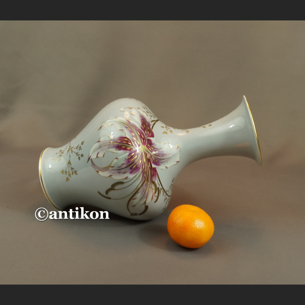 Wazon Rosenthal duży ręcznie malowany kwiaty Wazon Rosenthal duży ręcznie malowany kwiaty