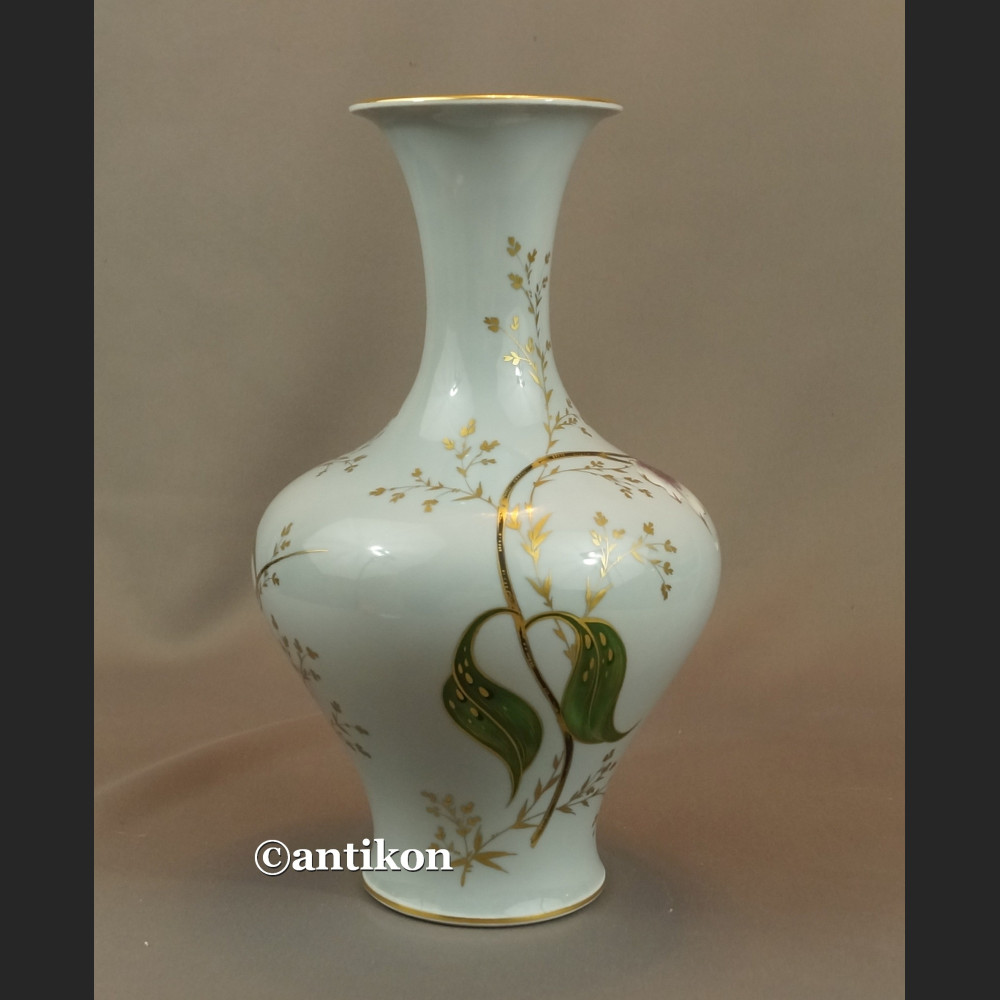 Wazon Rosenthal duży ręcznie malowany kwiaty Wazon Rosenthal duży ręcznie malowany kwiaty