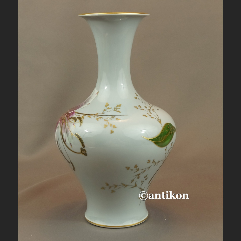 Wazon Rosenthal duży ręcznie malowany kwiaty Wazon Rosenthal duży ręcznie malowany kwiaty