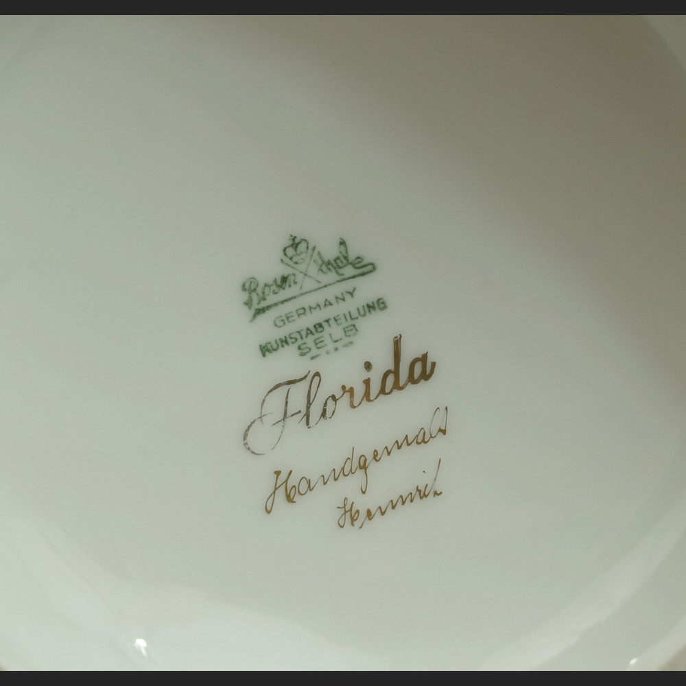 Wazon Rosenthal Florida gigant ręcznie malowany 