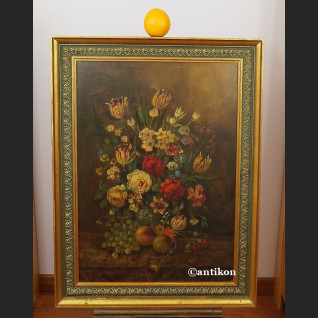 Obraz kwiaty piękne malarstwo martwa natura