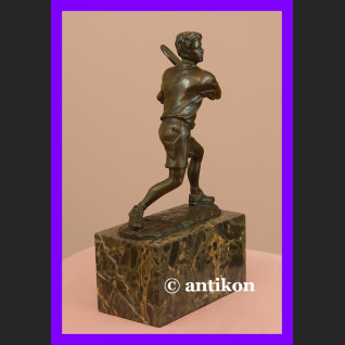 Tenisista figura brąz trofeum sportowe Tenisista figura brąz trofeum sportowe
